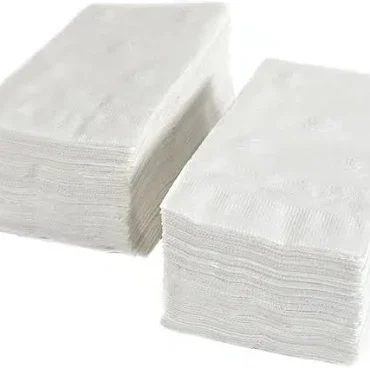 2 Ply Dinner Napkins - White - 1000pcs