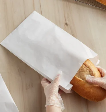 Paper Bags White 1W - 1 Carton (500pcs)