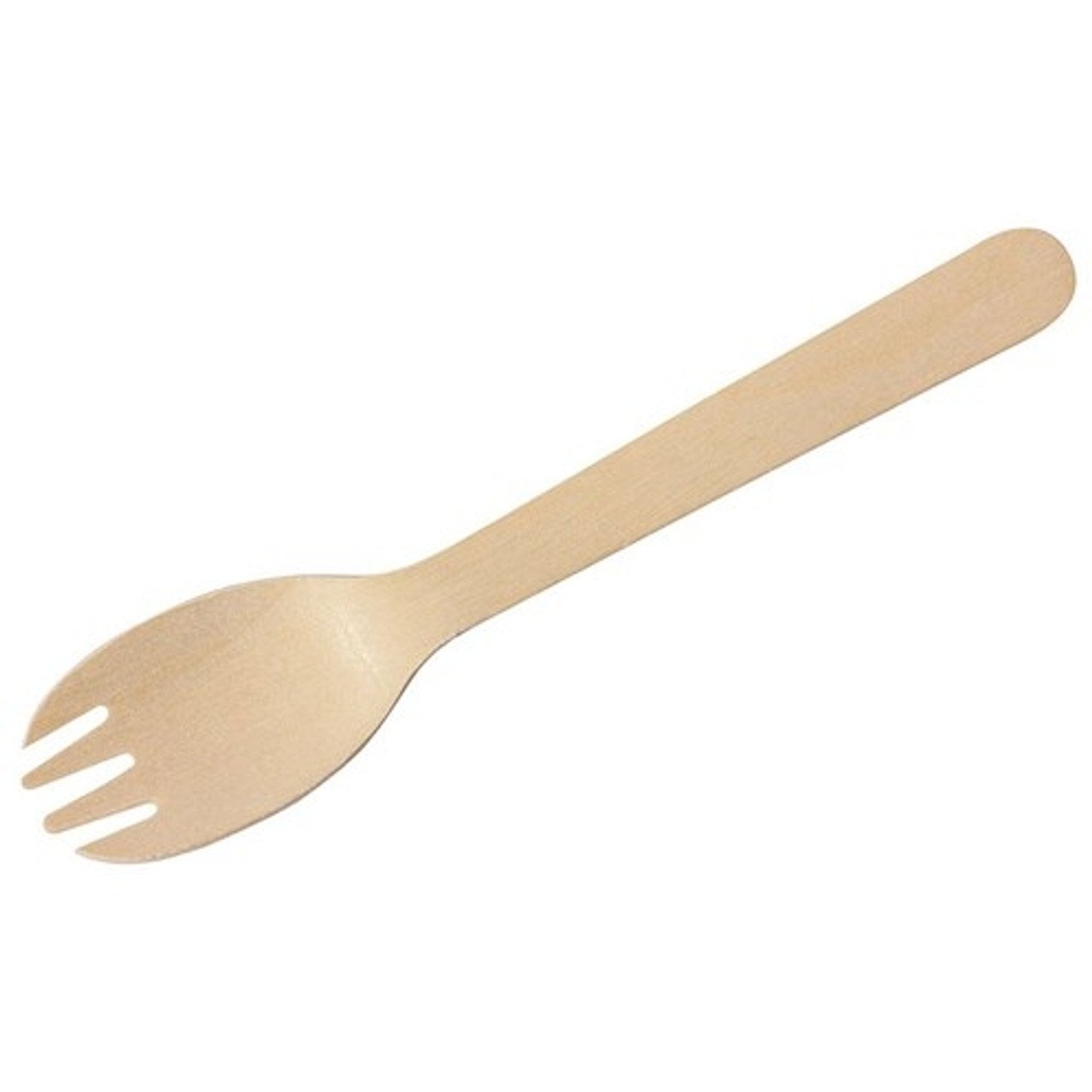 Wooden Spork - 1 Carton (2000pcs)