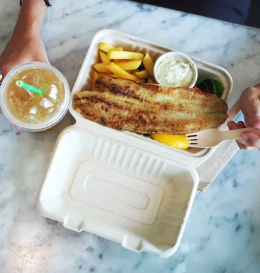 Sugarcane Snack Box 850ml - 1 carton (200pcs)