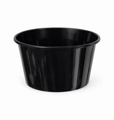 Plastic Bowl Black 1500ml - 300pcs