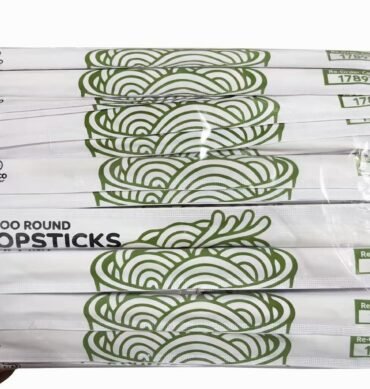 Paper Wrap Bamboo Chopsticks 22cm - 3000 pairs