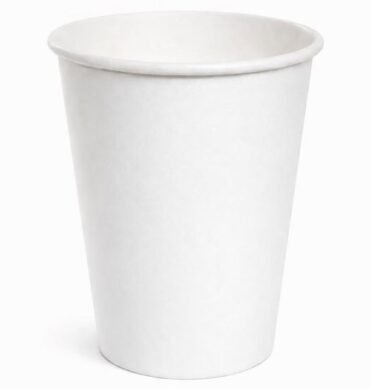 White Single Wall Coffee Cup 8oz (80mm)- 1000pcs