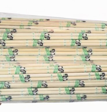 OPP Wrap Bamboo Chopsticks 22.5cm - 3000 pairs