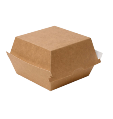 Premium Brown Soft Kraft Burger Box 500pcs