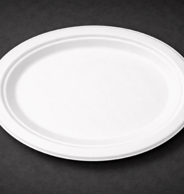 Sugarcane Plate 9"x11" oval - 1 Carton (500pcs)