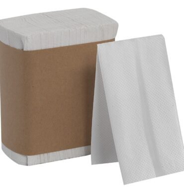 1 Ply Tallfold Dispenser Napkin (28.5 x 18cm)-(White) -5000pcs