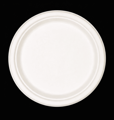 Sugarcane Plate 9" round - 1000pcs