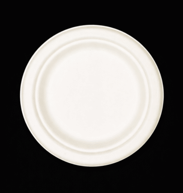 Sugarcane Plate 7" round - 1000pcs