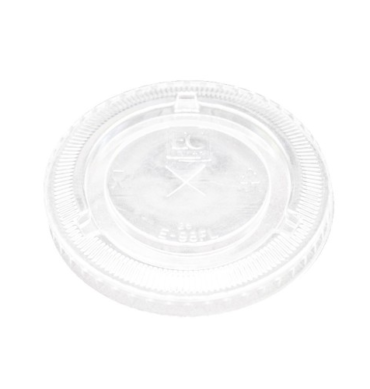 98mm Flat PET Cup Lid - 1000pcs
