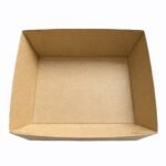 Hard Corrugated Kraft Open Tray 3#,250pcs