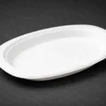 Sugarcane Plate 7"x9" oval Small - 500pcs