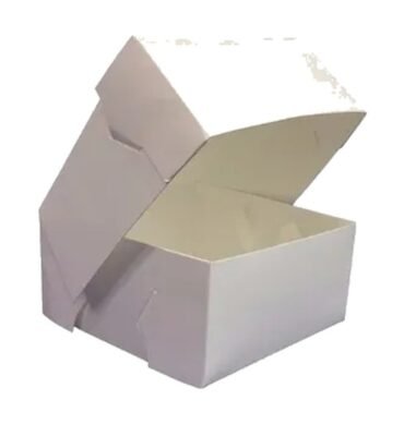 Cake Box White 8x8x5 inch 200x200x125mm (100pcs)