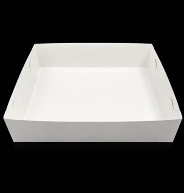 Cake Tray No.20 White Small 130x180x42.5mm (200pcs)