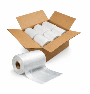 Product Roll Clear Bags- 1 Carton (6 rolls)