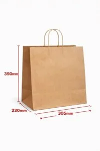 Large Paper Carry Bags Twist Handle (150pcs)